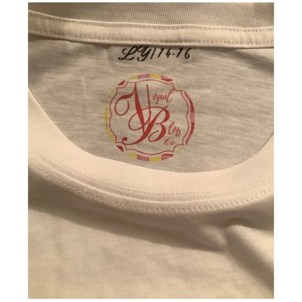 Visual Bliss Co Custom DTG Printed Snowman Graphic Unisex Youth T-Shirt
